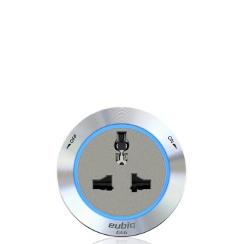 Eubiq ITL3 Premium Adaptor International Socket 6A-13A