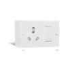 Anchor Penta 20A & 10A Comb Unit Box (2 Fix Hole) 14616