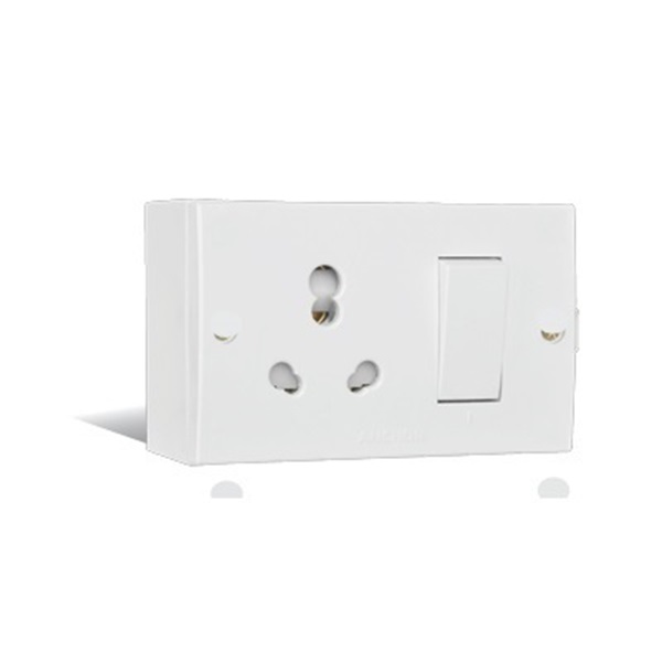 Anchor Penta 20A & 10A Comb Unit Box (2 Fix Hole) 14616
