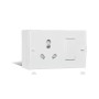 Anchor Penta 20A & 10A Comb Unit Box (2 Fix Hole) 14616