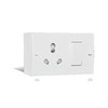 Anchor Penta 20A & 10A Comb Unit Box (2 Fix Hole) 14616