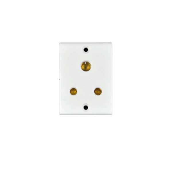 Anchor Penta 6A 3 Pin Socket