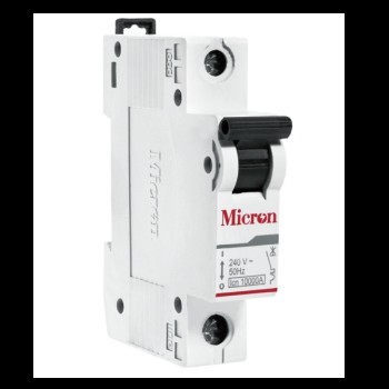 Micron M1P06C 6A C-Curve 10kA 1 Pole MCB