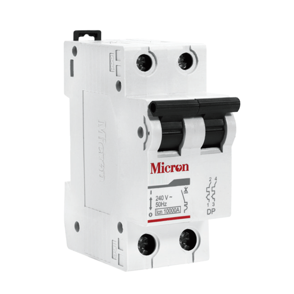 Micron M2P25C 25A C-Curve 10kA 2 Pole MCB