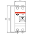 ABB 25A 30mA 2 Pole RCCB