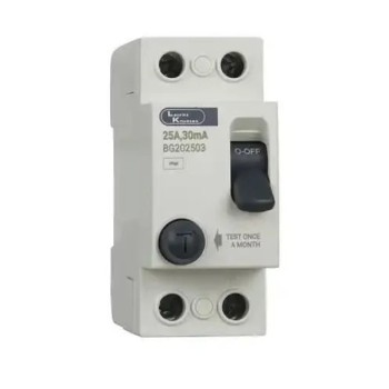 Lauritz Knudsen BG202503 25A 30mA 2 Pole RCCB