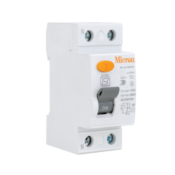 Micron 40A 100mA 2 Pole RCCB