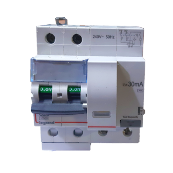 Legrand DX3 411325 25A 30mA Double Pole RCBO