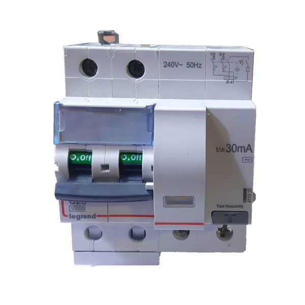 Legrand DX3 411325 25A 30mA Double Pole RCBO