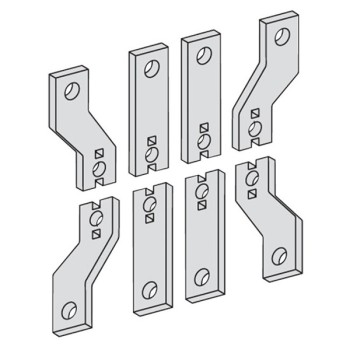 Lauritz Knudsen CM97921OOOO Set of 8 Spreader Terminals for Dsine DN0-100 4 Pole MCCB