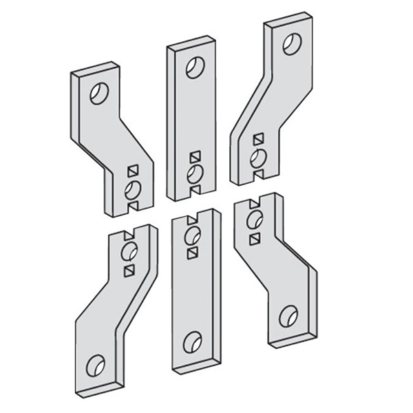 Lauritz Knudsen ST98053OOOO Set of 6 Spreader Terminals for Dsine DN1 & DN2 - 250 3 Pole MCCB