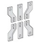 Lauritz Knudsen ST98053OOOO Set of 6 Spreader Terminals for Dsine DN1 & DN2 - 250 3 Pole MCCB