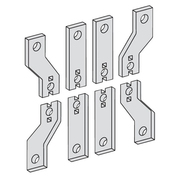Lauritz Knudsen CM92007OOOO Set of 8 Spreader Terminals for Dsine DN1 & DN2 - 250 4 Pole MCCB