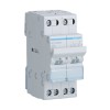 Hager SFT225N 25A Double Pole MCB Changeover Switch