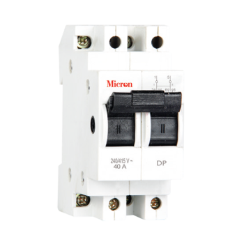 Micron M2PO40S 40A DP MCB Changeover Switch