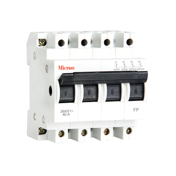 Micron M4PO40S 40A FP MCB Changeover Switch
