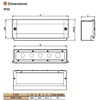 Legrand 507914 12 Way SPN Cable End Box