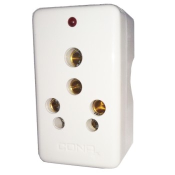 Cona 6-16A Glossy Multi Plug