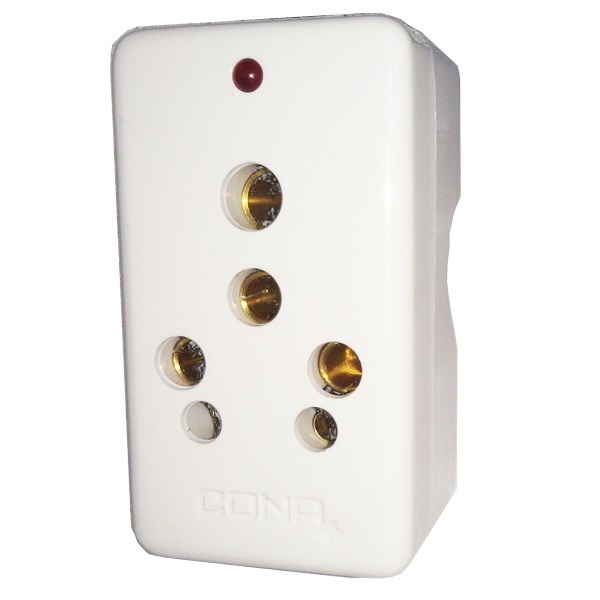Cona 6-16A Glossy Multi Plug
