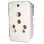 Cona 6-16A Glossy Multi Plug