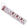Anchor Penta 4 Universal Socket Shutter Single Switch Spike Guard