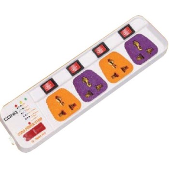 Cona 6A 4+4 Power Strip (1.5 Mtr)