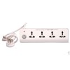 Philips 4+1 White Spike & Surge Guard