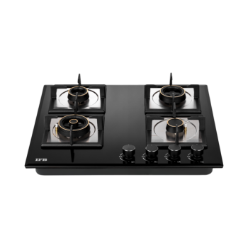 IFB 60-04-GCI4B 4 Brass Burner Built In Hob