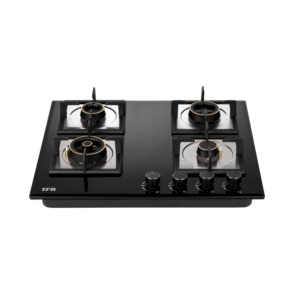 IFB 60-04-GCI4B 4 Brass Burner Built In Hob