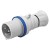 Gewiss GW60004H 16A 3 Pin 240V Straight Plug