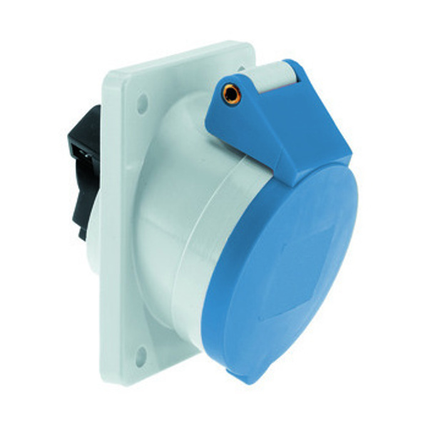 Neptune - Bals 12310 32A Angled 3 Pin IP 44 Panel Mounting Socket Outlet