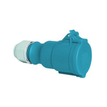 Neptune - Bals 31001 16A 3 Pin IP 44 Industrial Straight Socket