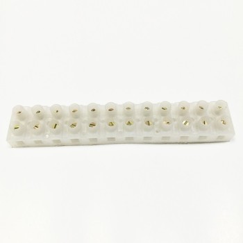 6A 12 Way PVC Connector Strip