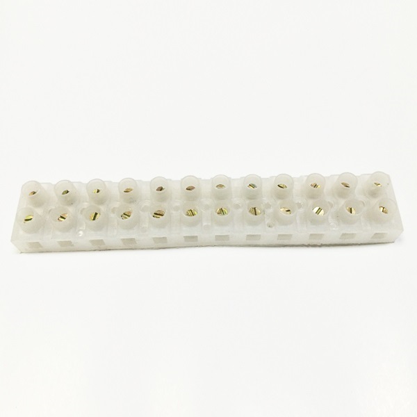 6A 12 Way PVC Connector Strip