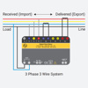 Lauritz Knudsen 3 Phase LED Ammeter