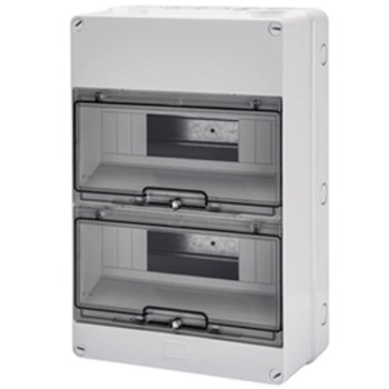 Gewiss GW40007 24 (12X2) Module Waterproof IP55 Enclosure