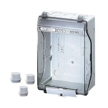 Hensel KG 9002 With Transparent Lid Distribution Board