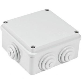 Gewiss GW44004 100x100x50 Junction Box with Glands IP-55