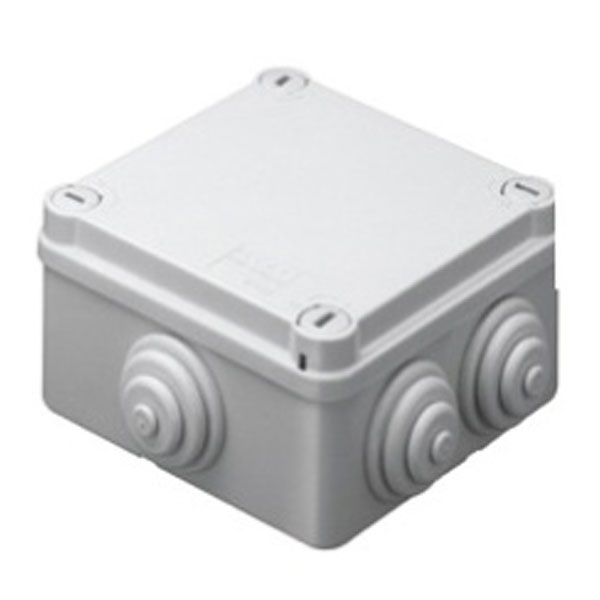 Gewiss GW44024 100x100x50 Junction Box with Glands IP-55