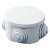 Gewiss GW44002 80X40 Round Junction box with Glands IP-44