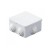 Gewiss GW44003 80X40 Square Junction box with Glands IP-44