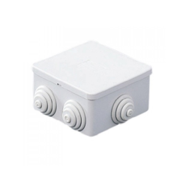 Gewiss GW44003 80X40 Square Junction box with Glands IP-44