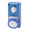 Gewiss GW66215N 32A 240V 3 Pin Surface Mounting Interlock Socket IP 67