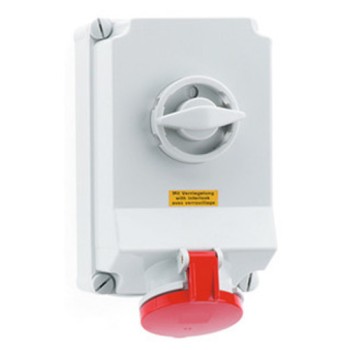 Neptune - Bals 16603 32A 5 Pin IP 44 Surface Mounting Interlock Socket