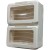C&S 4x2 Module Combi Waterproof Switch Box