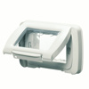 Gewiss GW22451 3 module IP-55 White Waterproof Switch Plate
