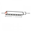 Philips Webber 581984 12W Spot Blade LED Magnetic Track Light