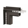 Philips Webber 582036 Recessed 90° Out Magnetic Track Corner