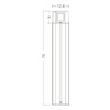 Jaquar Kubs 8W LED Bollard