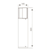 Jaquar Miram 3 X 10 X 0.5 LED Bollard